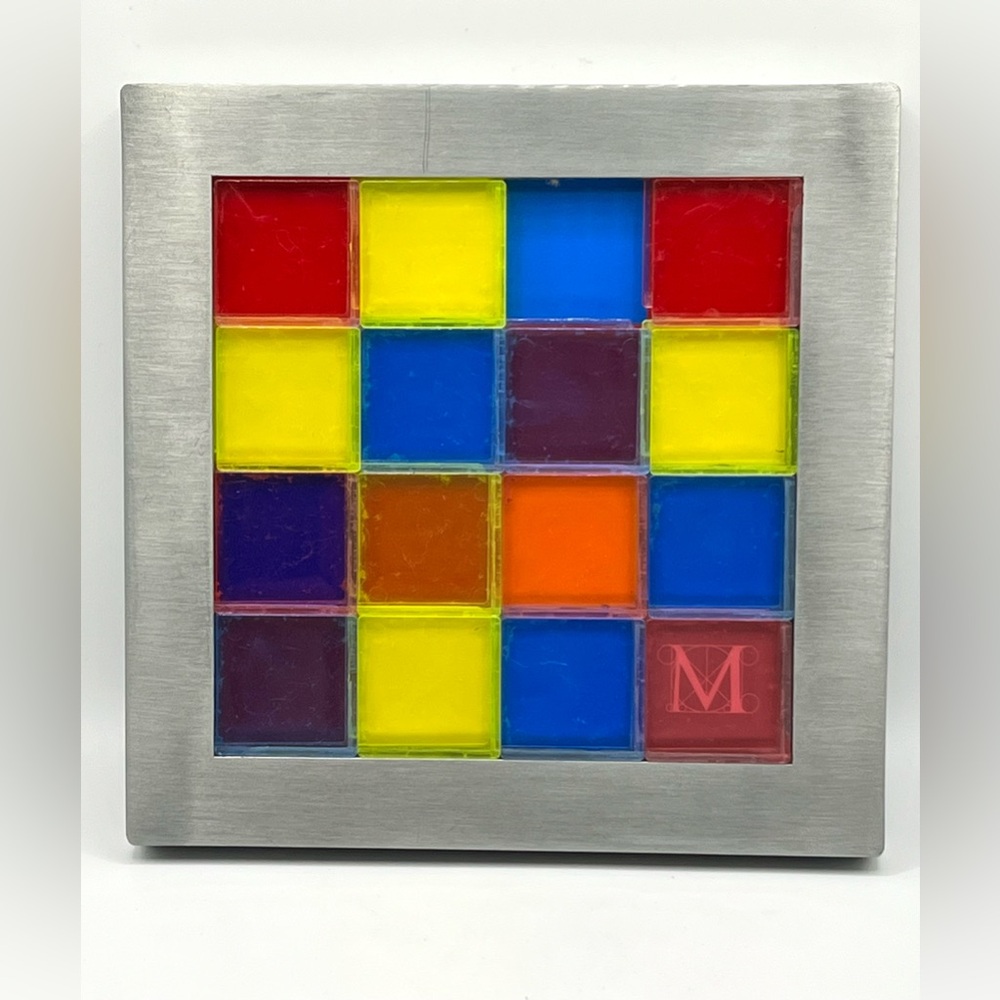 Metropolitan Museum of Art Color Magic Square Puzzle Game 6.5x6.5 in